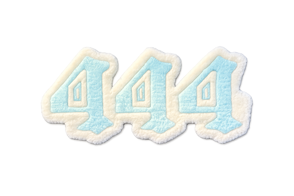 "444" Angel Number Tufted Rug 👼