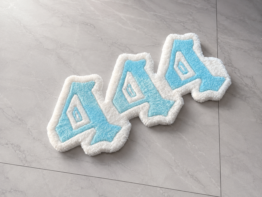 "444" Angel Number Tufted Rug 👼