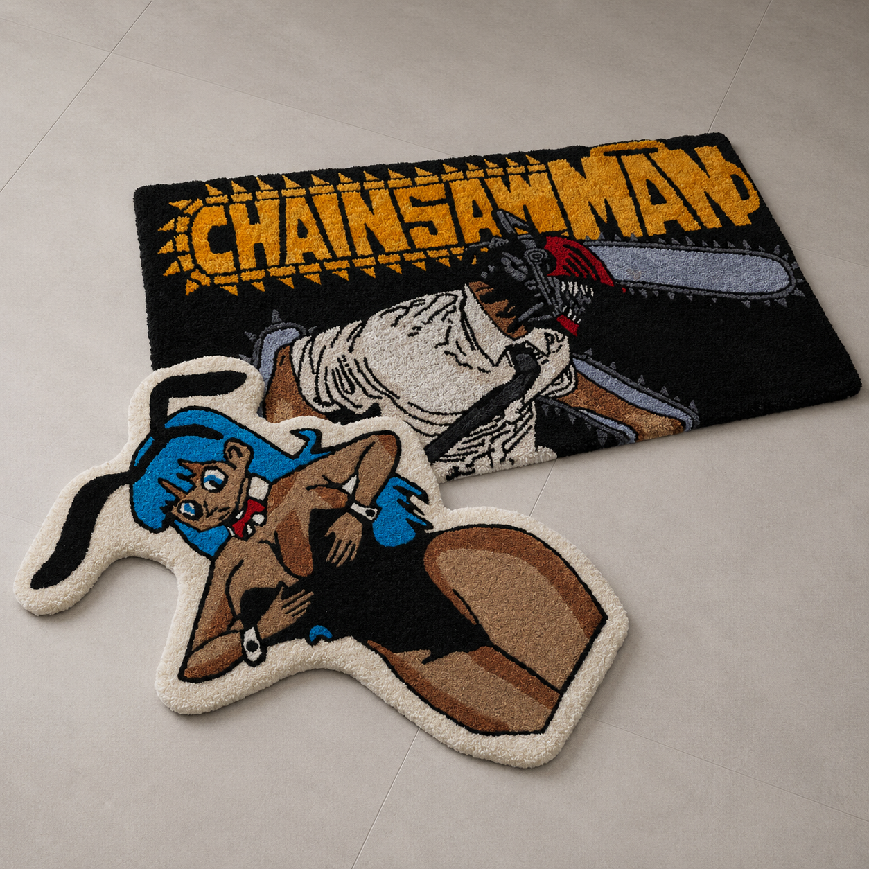 Chainsaw Man Denji Rug – Oversized Anime Decor