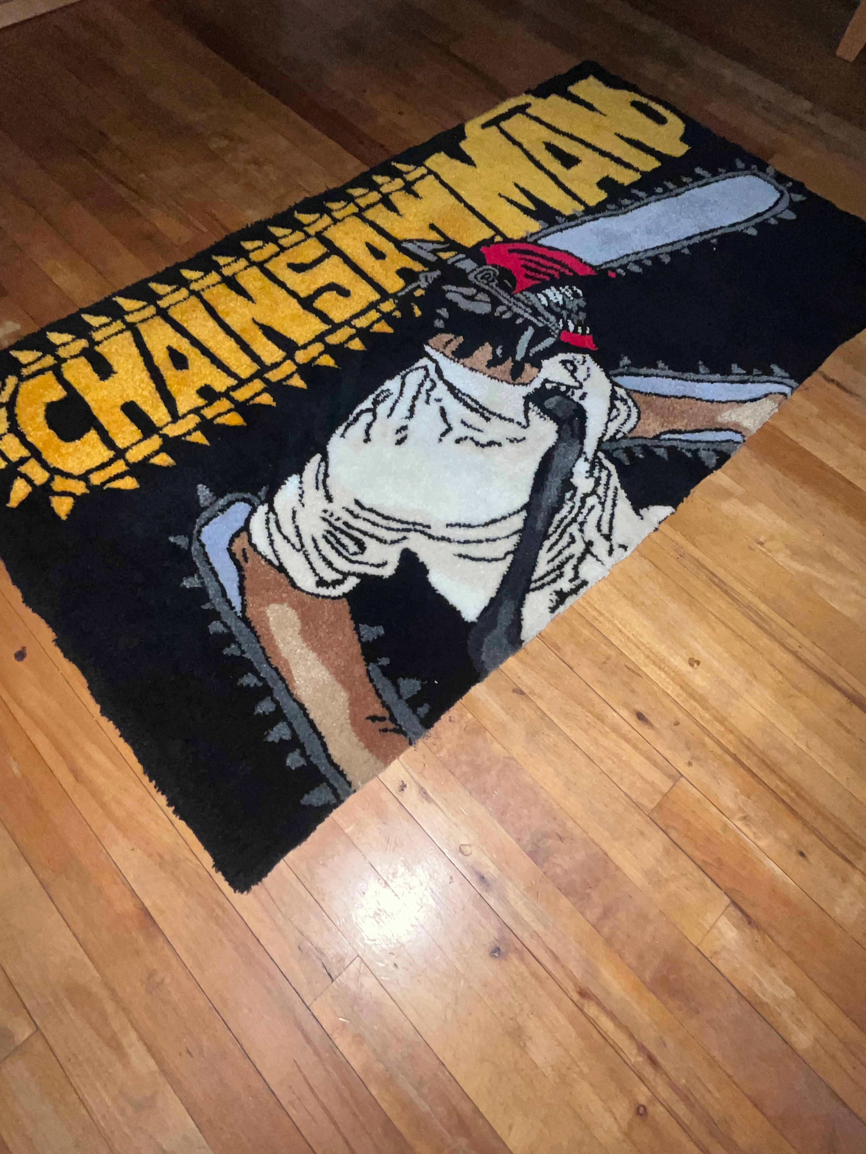 Chainsaw Man Denji Rug – Oversized Anime Decor