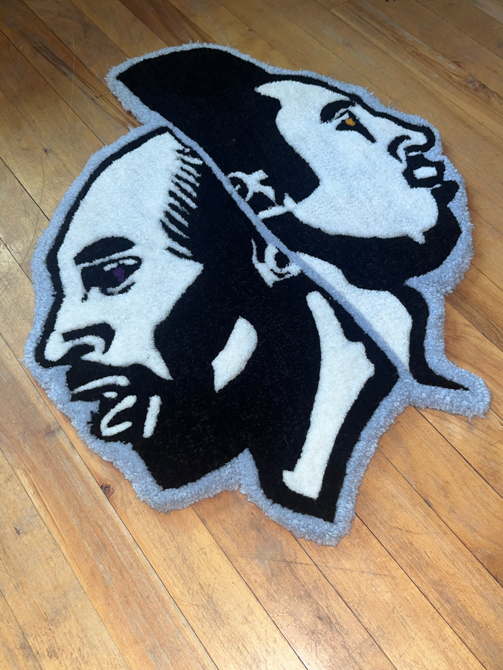 Kobe "Mamba Mentality" Dual Portrait Tufted Rug 🐍