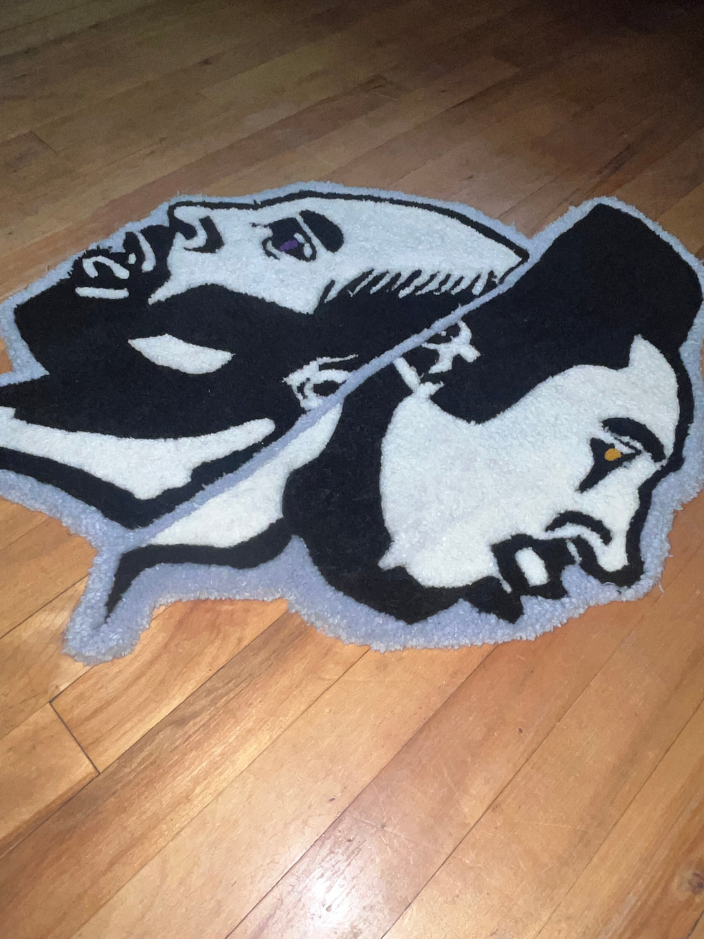 Kobe "Mamba Mentality" Dual Portrait Tufted Rug 🐍