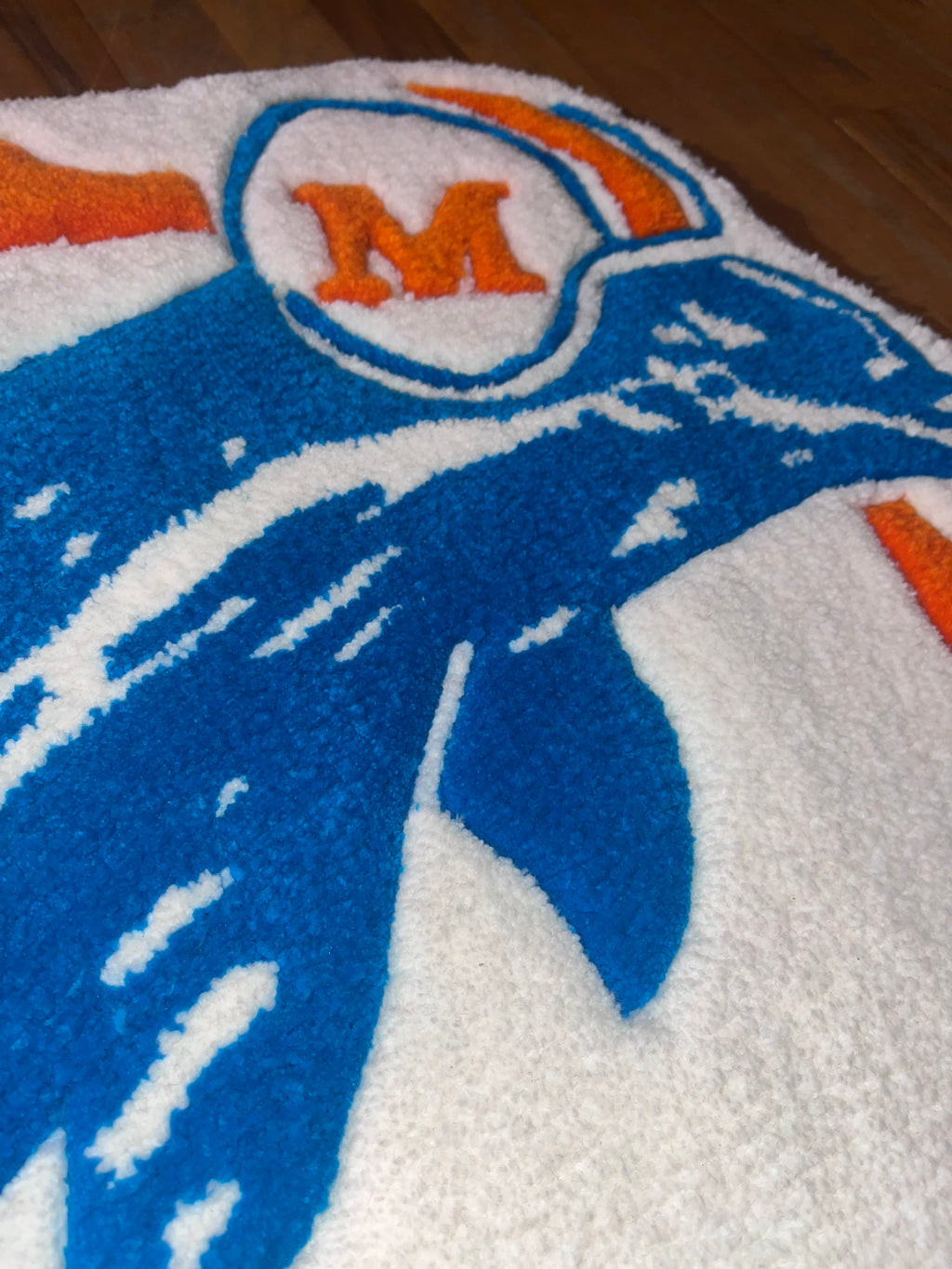 Miami Dolphins Inspired Tufted Rug 🐬